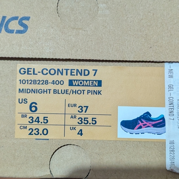 Asics Women's Gel-Contend 7 Shoes - Picture 5 of 7